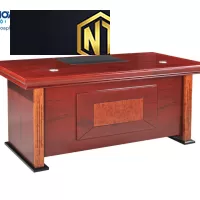 Bàn lãnh đạo sơn PU cao cấp mặt chữ nhật DT1890H37 - DT2010H37